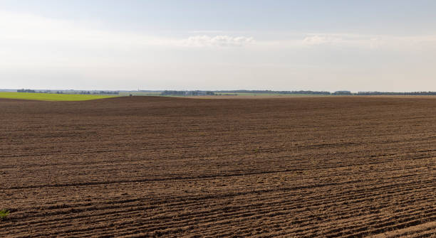 istock plowed soil in a field during preparation for sowing 1682349940