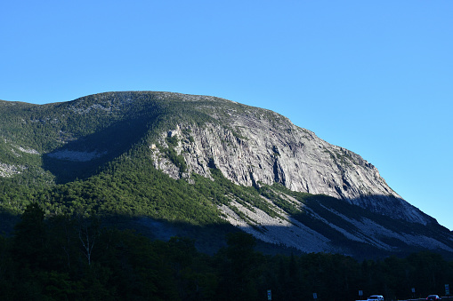 A large granite mountain