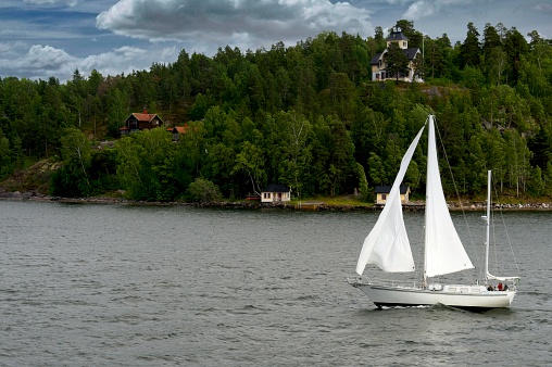 Sailing Yacht in Stockholm Archipelago, Sweden, Stockholm, Sailing Yacht Stockholm Archipelago - 25th of July 2011