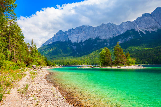 istock Eibsee lake in Bavaria, Germany 1682458156