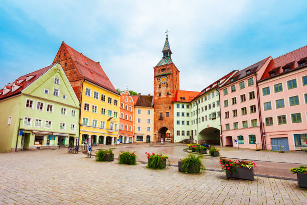 istock Hauptplatz main square, Landsberg am Lech 1682459219