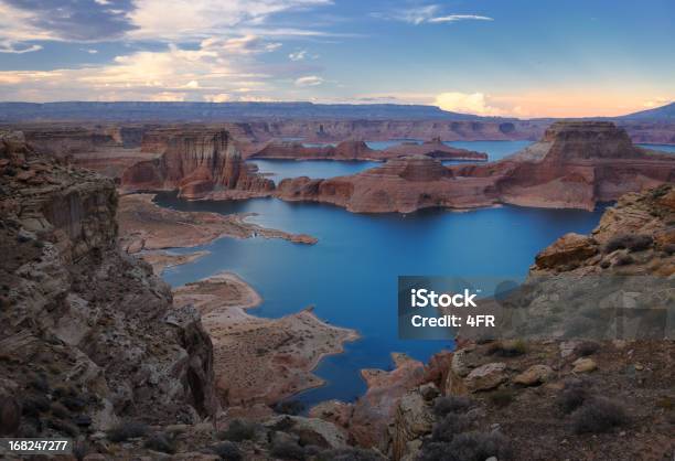 Lake Powell Sonnenuntergang Panorama Xxxl Stockfoto und mehr Bilder von Lake Powell - Lake Powell, Arizona, Utah