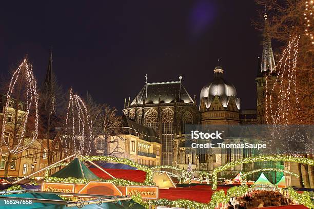 Christmas Market In Aachen Stock Photo - Download Image Now - Aachen, Christmas Market, Christmas