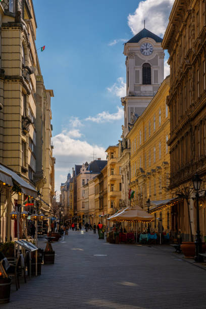 istock Budapest city center architecture on sunny day 1682493958