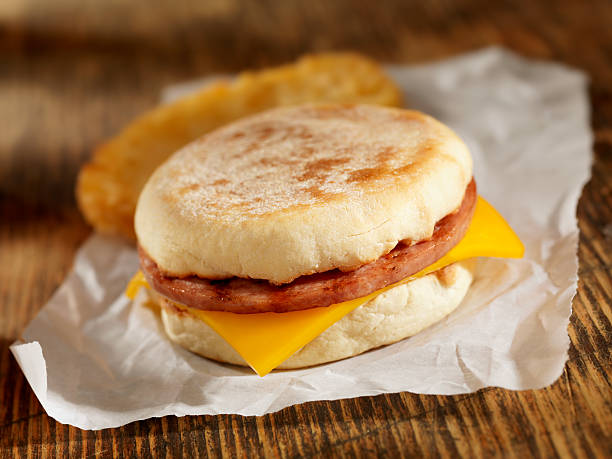istock Sausage and Cheese Breakfast Sandwich 168249771