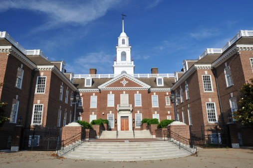 Delaware Legislative Hall, Dover, Delaware, USA