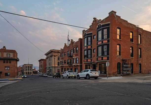 istock Early Morning Streetscape in Butte 1682502221