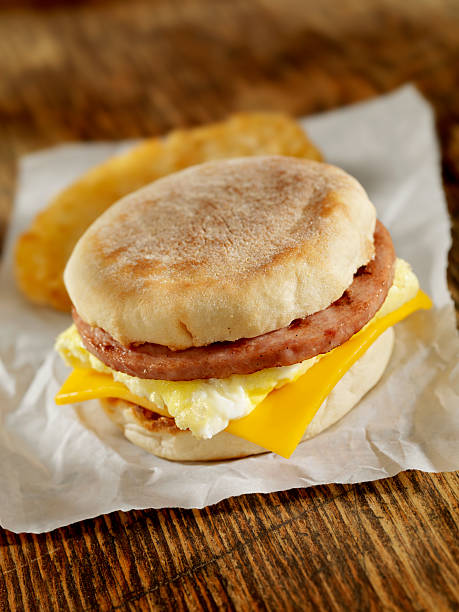 istock Sausage and Egg Breakfast Sandwich 168251687
