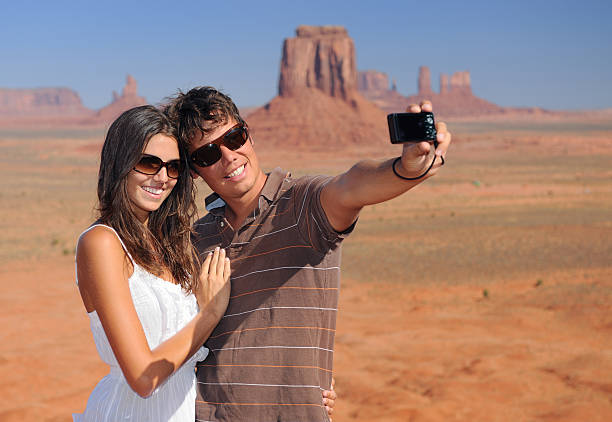 Monument Valley - Tourists taking their Picture (XXXL)