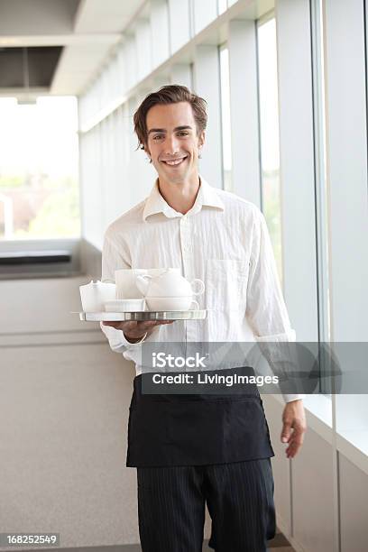 Waiter Stock Photo - Download Image Now - Men, Waiter, Caterer