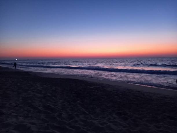 istock Sunset by the sea at North Coast, Egypt 1682526499