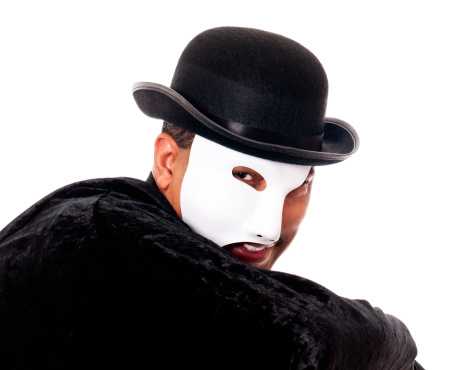 Man in a Phantom Mask