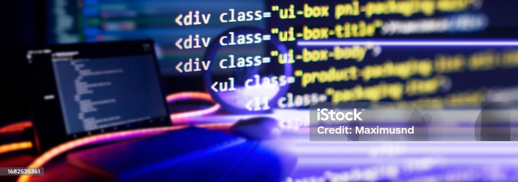 Coding Background Business Data Analytics Programming Online Digital ...