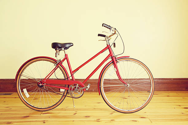 istock red vintage retro bicycle abstract 168257654