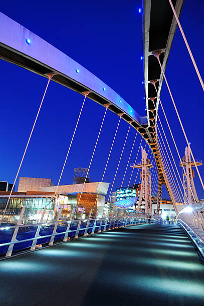 istock Millennium Bridge, Salford Quays, Manchester 168257701