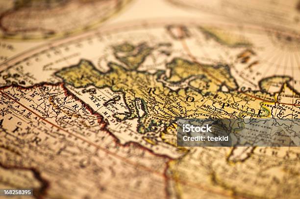 Foto de Antiga Europa Mapamúndi e mais fotos de stock de Mapa - Mapa, História, Antigo