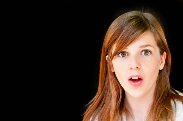 istock Teenage girl making faces (surprised look) - II 168258795