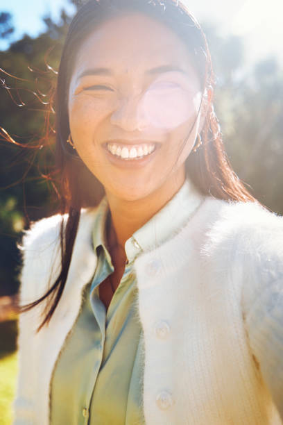 istock Freckled Beauty in Autumn Garden 1682592774