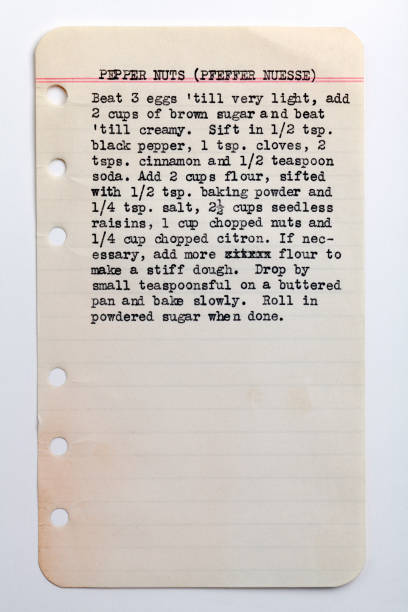 Ginger Spice Christmas Cookie Recipe Ingredient, Notebook Paper Background
