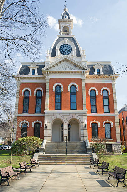 istock Courthouse Building, Victorian Architecture, Ridgway, Pennsylvania, USA 168260159