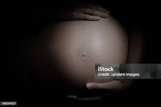 Pregnant Mother Stock Photo - Download Image Now - Naked, Pregnant, Abdomen