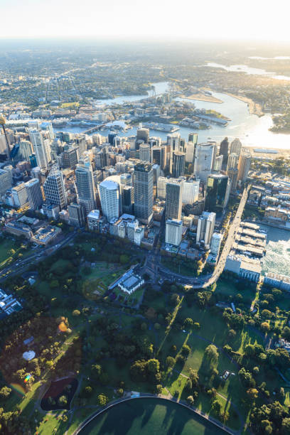 istock Sydney downtown - aerial view 168261217