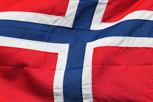 Norway flag full frame