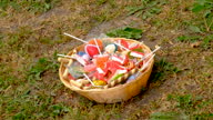 istock Halloween sweets candy basket. Selective focus. Food. 1682617060