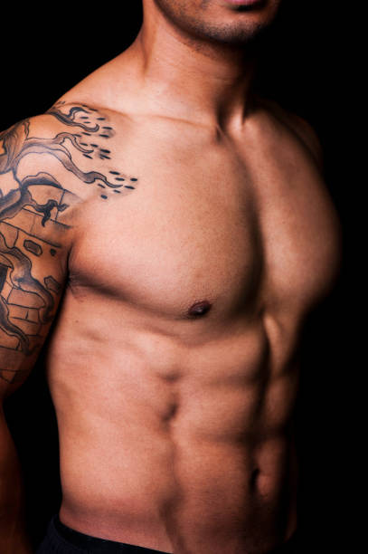 istock Fit Male Abdominal Muscles 168262122