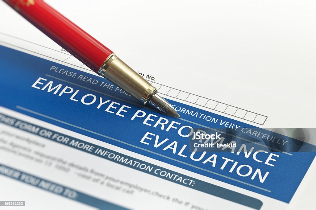 Employee Performance Evaluation Performance Review Stock Photo