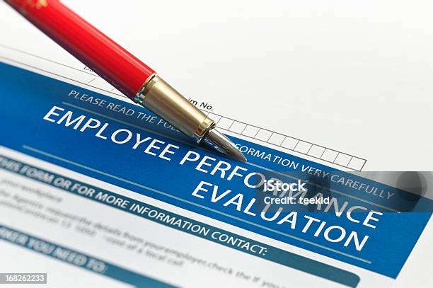 Employee Performance Evaluation Stock Photo - Download Image Now - Performance Review, Occupation, Single Word