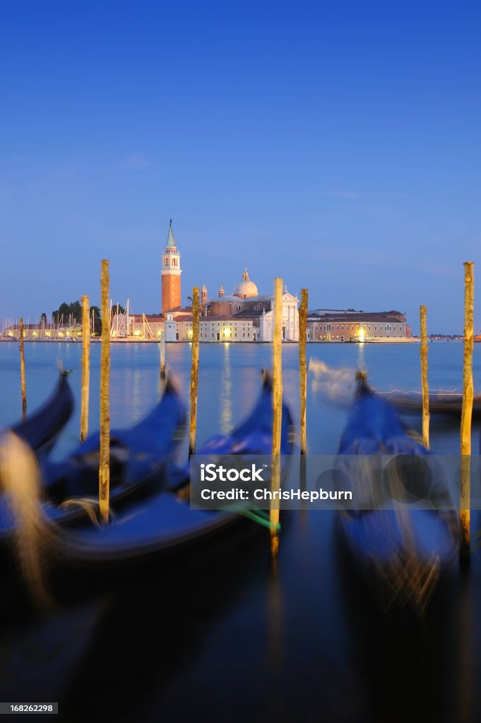 Regale in der Abenddämmerung, Venedig, Italien - Lizenzfrei Abenddämmerung Stock-Foto