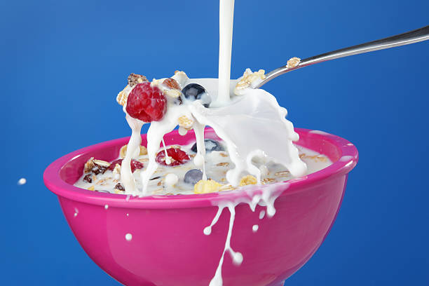 istock Muesli & Milk Splash 168262639