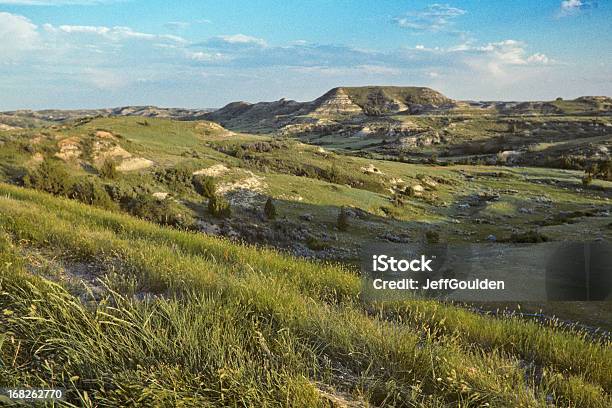 O Badlands Ao Pôr Do Sol - Fotografias de stock e mais imagens de América do Norte - América do Norte, Anoitecer, Ao Ar Livre