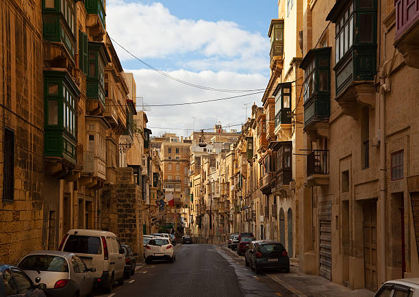 istock street  of Valletta. Malta 168264912