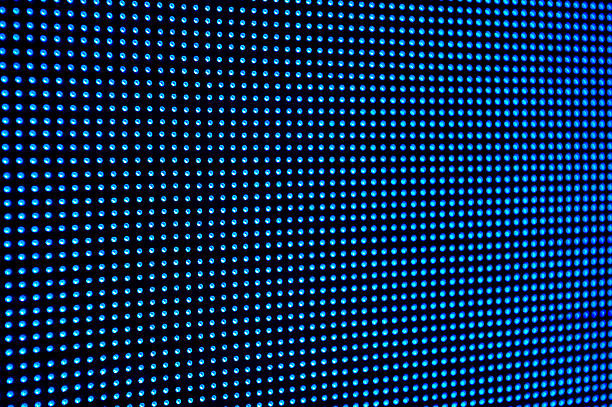 luces de led - led abstract the media textured effect fotografías e imágenes de stock
