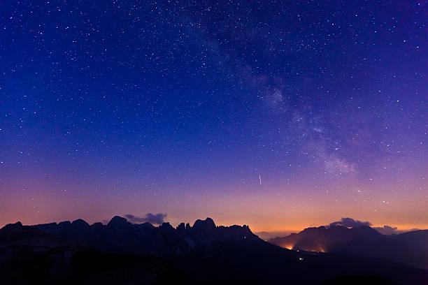 istock Milky Way, Star Field, Italian Alps, Dolomites, Night 168266072