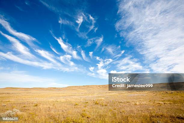 Photo libre de droit de Fonds De Nuage Sur Prairie banque d'images et plus d'images libres de droit de Ciel - Ciel, Montana - Ouest Américain, Beauté de la nature