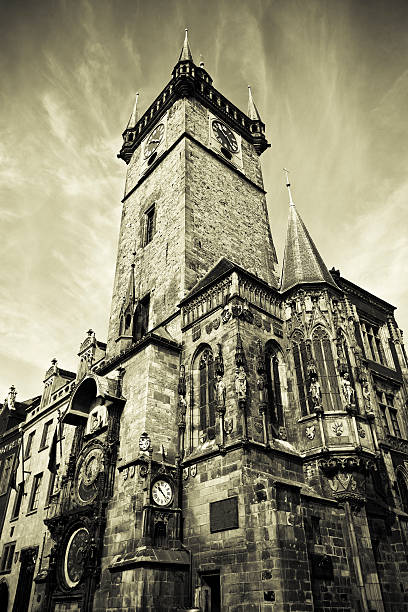 istock Old Town Hall Tower And Astronomical Clock 168267798