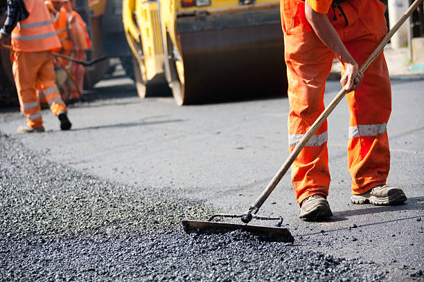 아스팔트 포장 - road work ahead 뉴스 사진 이미지