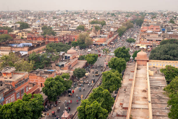 istock View on Jaipur downtown - Pink City 1682691804