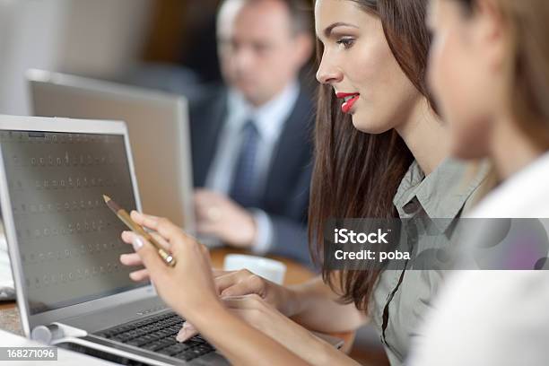 Group Of Businessmen At The Meeting Stock Photo - Download Image Now - 30-34 Years, 30-39 Years, 35-39 Years