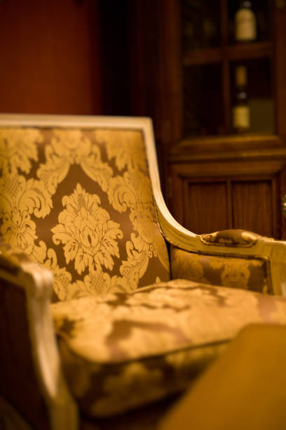 istock Gold armchair 168271783