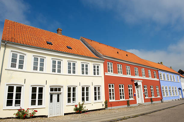 istock Colorful houses in Denmark 168272433