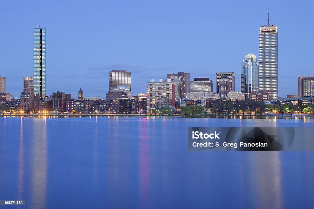Horizonte de Boston - Royalty-free Boston - Massachusetts Foto de stock