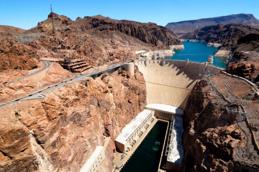 The amazing Hoover Dam, once known as the \