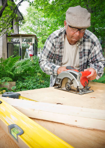 istock Couple renovating their house 168277379