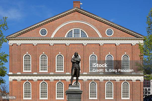 Foto de Mercado Faneuil Hall e mais fotos de stock de Mercado Faneuil Hall - Mercado Faneuil Hall, Boston - Massachusetts, Colonial