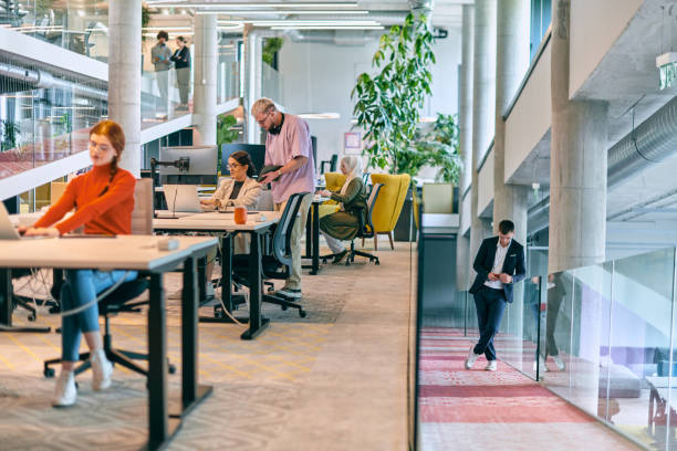 istock In a modern startup office, a diverse group of young professionals collaboratively tackles various business problems and challenges, surrounded by their engaged colleagues, fostering innovation and productivity 1682797617