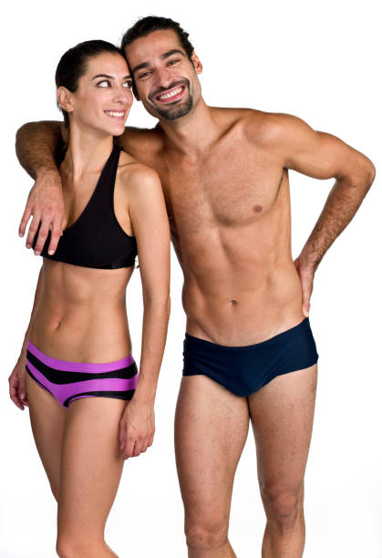 istock Couple in a fashion show 168279934